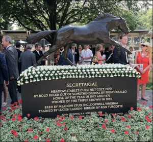 Secretariat Monument - Belmont Park