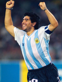Diego Maradona Football Legend