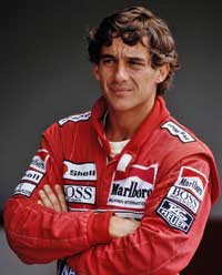 Aryton Senna (Brazil) F1 Driver