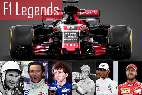 Formula 1 Legends: The Greatest Drivers in the History of the Sport