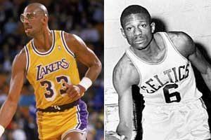 Kareem Abdul-Jabbar/Bill Russell