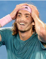 Stefanos Tsitsipas Headshot