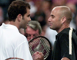 2001 US Open QF - Sampras vs Agassi