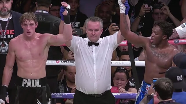 KSI and Logan Paul 1 - Boxing Match Tie