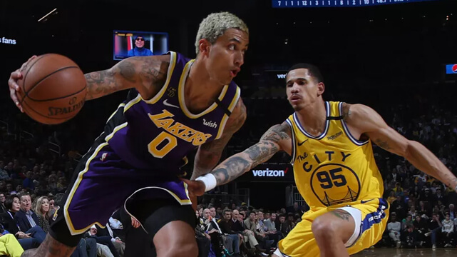 Kyle Kuzma, Los Angeles Lakers vs Golden State Warriors